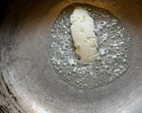 A picture of step 3 of Red Pasta with Cheese and Basil.