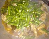 Foto langkah ke 4 dari resep Oseng kacang panjang campur tempe ayam.