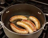 Angel Hair Alfredo "Cakes" with Marinara Sauce and Sausage recipe step 2 photo