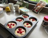 Foto del paso 6 de la receta: Muffins con frambuesas
