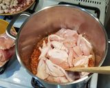 รูปขั้นตอนการทำที่ 3 ของ ขนมจีนแกงป่ากองทัพไก่