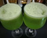 A picture of step 5 of GGM(green_grapes_moktail).