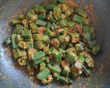 दही वाली भिंडी (Dahiwali bhindi recipe in Hindi) रेसिपी चरण 3 फोटो