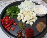 A picture of step 2 of Paneer Tikka Stuffed Potatoes.