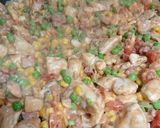 A picture of step 6 of Chicken Fricassee.