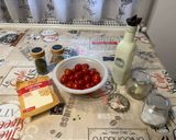 Koktélparadicsomos tészta🍅 recept fázis 1 fotója