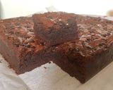 Foto langkah ke 4 dari resep Brownies Dark Chocolate.