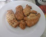 Csirkemell sütőzacskóba sütve recept fázis 2 fotója
