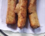 A picture of step 9 of Chinese roll.