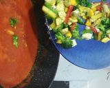 A picture of step 2 of Stewed vegetable curry with rice.