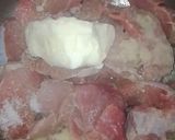 A picture of step 1 of Hunter beef.