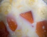 A picture of step 4 of Mixed fruit Shake.