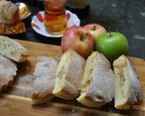 A picture of step 9 of Tiny Apple Cakes.