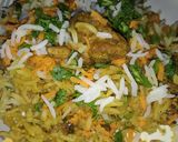 सोया बिर्याणी (soya biryani recipe in marathi) रेसिपी स्टेप 5 फोटो 