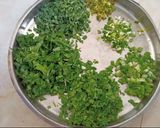 A picture of step 1 of Jowar bajra flour Chamchamiya in 15 minutes breakfast or snack(gluten-free).