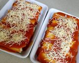 Foto del paso 5 de la receta: Canelones gratinados de jamón