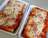 Foto del paso 5 de la receta: Canelones gratinados de jamón