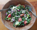 Foto del paso 2 de la receta: Ensalada de arroz integral con sabor mediterráneo