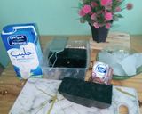 Foto langkah ke 1 dari resep Es Susu Jely Cincau.