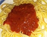 صورة لخطوة 5 من وصفة سباغيتي بصلصة الطماطم 🍅🍝🍜