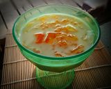 Foto langkah ke 4 dari resep Es Lumut Orange.