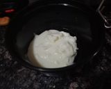 A picture of step 1 of Banana raita.