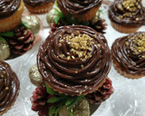 Foto del paso 6 de la receta Magdalenas cubiertas de chocolate para Navidad