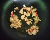 Foto langkah ke 1 dari resep Tumis Bayam Toping Ayam~~.