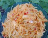 Foto langkah ke 2 dari resep Tumis Gandul (alias kates/pepaya).