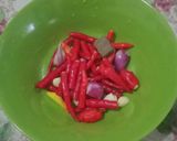 Foto langkah ke 3 dari resep Rujak Kangkung.