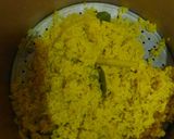 Foto langkah ke 3 dari resep Nasi kuning dari nasi kering di magic com.