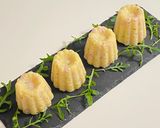 Une image de l'étape 4 de Cannelés de polenta au jambon.