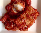 A picture of step 11 of Cod with Tomato!! 🐟🍅.