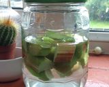 A picture of step 4 of Fermented Apple Water for sourdough Breads.