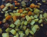 Foto del paso 3 de la receta: Verduras al horno 🍆🍠🍲