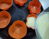 A picture of step 3 of Dalgona Custard Pudding.