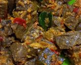 Foto langkah ke 5 dari resep Oseng Paru bumbu Kemiri.