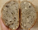Foto langkah ke 19 dari resep Moringa Jinten Hitam Italian Herbs Cheese Sourdough Bread (Oven Tangkring).