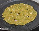 Bajra and dill leaves thalipeeth recipe step 3 photo