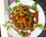 A picture of step 8 of Bahari Paneer.