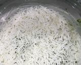 A picture of step 2 of Spinach cheese rice casserole.