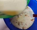 Foto langkah ke 3 dari resep Puding Roti Tawar Kukus.