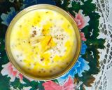 A picture of step 1 of Sago Kheer and sago delight.