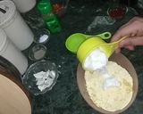 A picture of step 7 of Pizza Dhokla.
