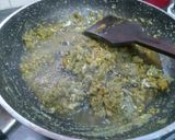 A picture of step 3 of Palak Egg Bhurji.