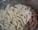 Foto del paso 3 de la receta: Fideos con crema de leche ❤
