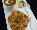दाल मखनी लच्छा पराठा(dal makhani lachha paratha recipe in hindi) रेसिपी चरण 5 फोटो