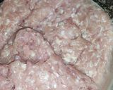 A picture of step 1 of Chicken Tikka Qeema Roll.