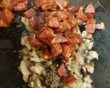 A picture of step 4 of My Chorizo, Tomato & Stuffed Potato 😁.