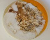 Foto del paso 1 de la receta: Budín de banana, económico, esponjoso y liviano